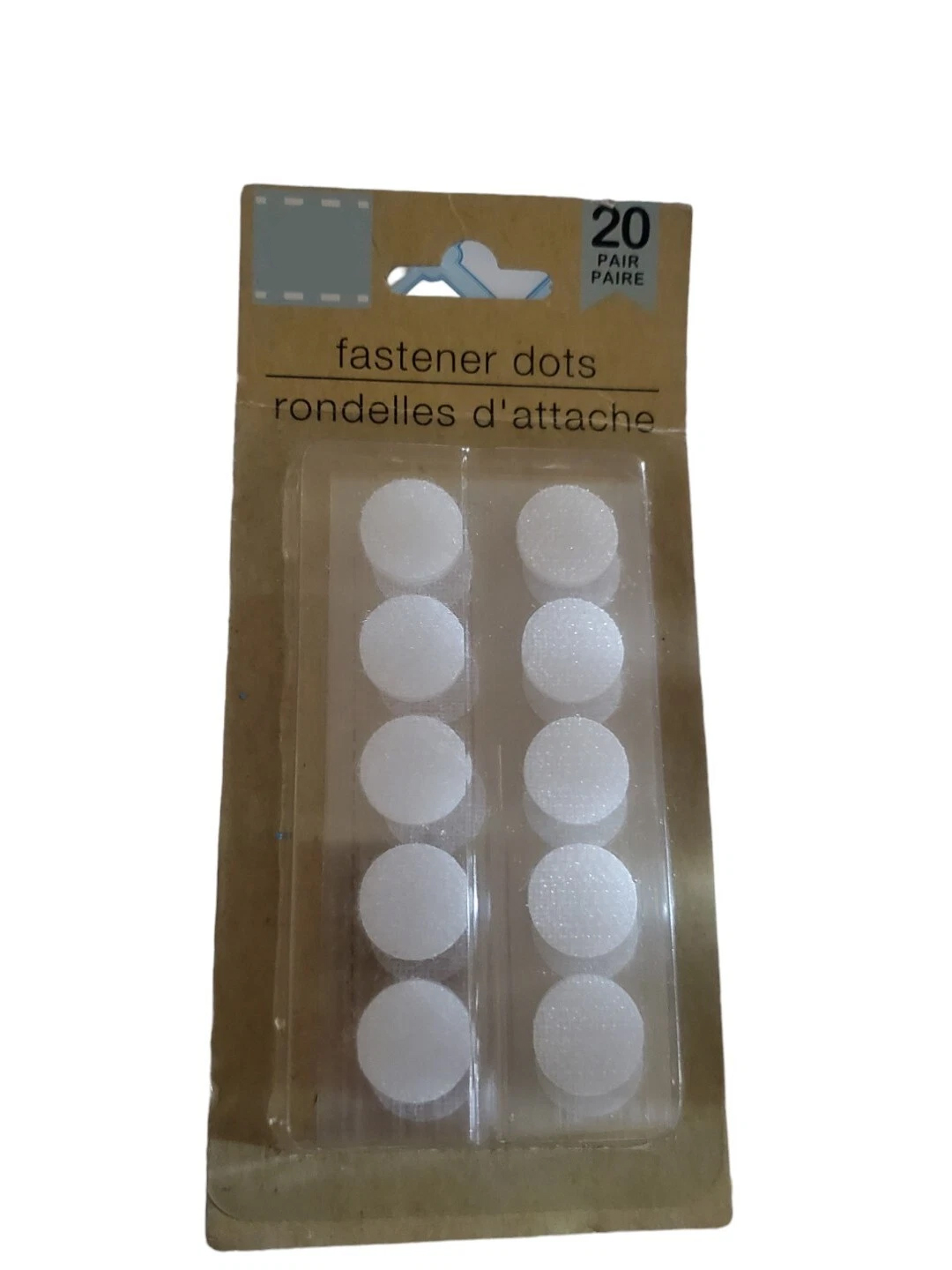 Low quality hook and loop dots Low quality hook and loop dots