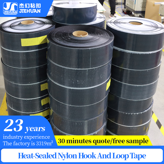 Heat-Sealed Nylon Hook And Loop Tape