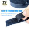 Heat-Sealed Nylon-Polyester Blend Hook and Loop Tape